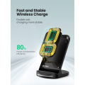 Ugreen Qi Wireless Charger Stand for iPhone 12 Pro X XS 8 XR Samsung S9 S10 S8 S10E Fast Wireless Charging Station Phone Charger