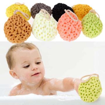 New Baby Eco-friendly Brushes Bath Sponge Massage Baby Shower Exfoliating Body Cleaning Scrubber Super Soft Cleaning Brushes