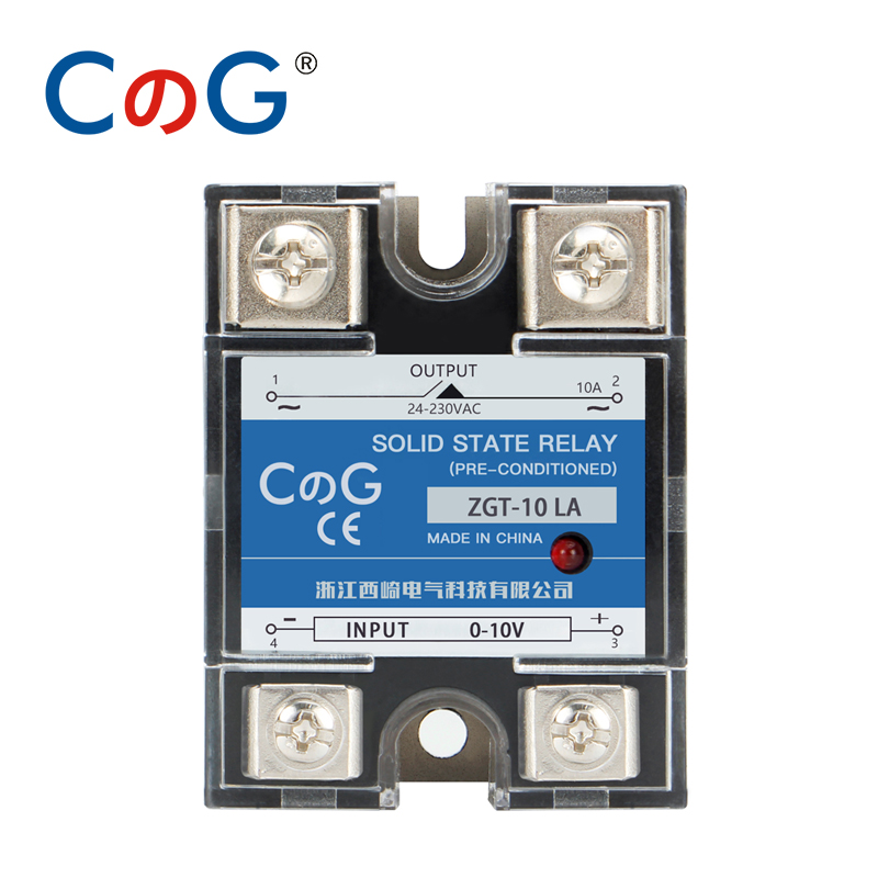 10A 25A LA Single Phase Linear Proportional Controller Input 0-10V OR 4-20mA output 24-230VAC Voltage Type Solid State Relay