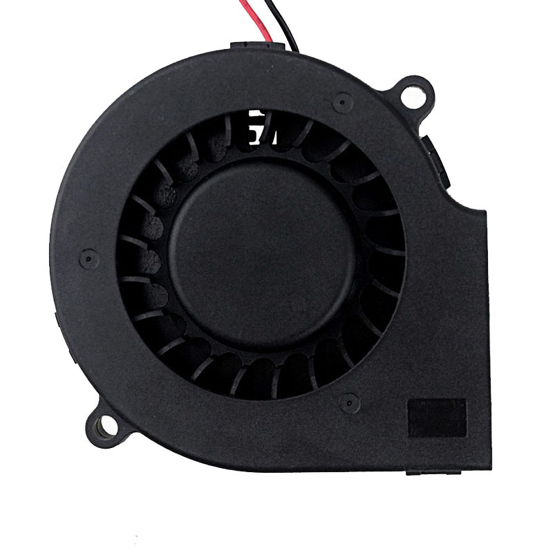 1Piece Gdstime DC 5V 12V 24V 75x75x15mm Ball/Sleeve Ultra-thin Blower Fan 75mmx15mm 75mm 1U Server Centrifugal Turbo CPU Cooler