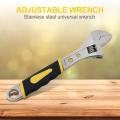 Adjustable Wrench Stainless Steel Universal Spanner Mini Nut Key Hand Tools Expansion Maximum 28mm Diameter