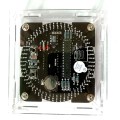 Electronic clock kit C51 MCU light control temperature DS1302 rotating LED water lamp DIY production parts