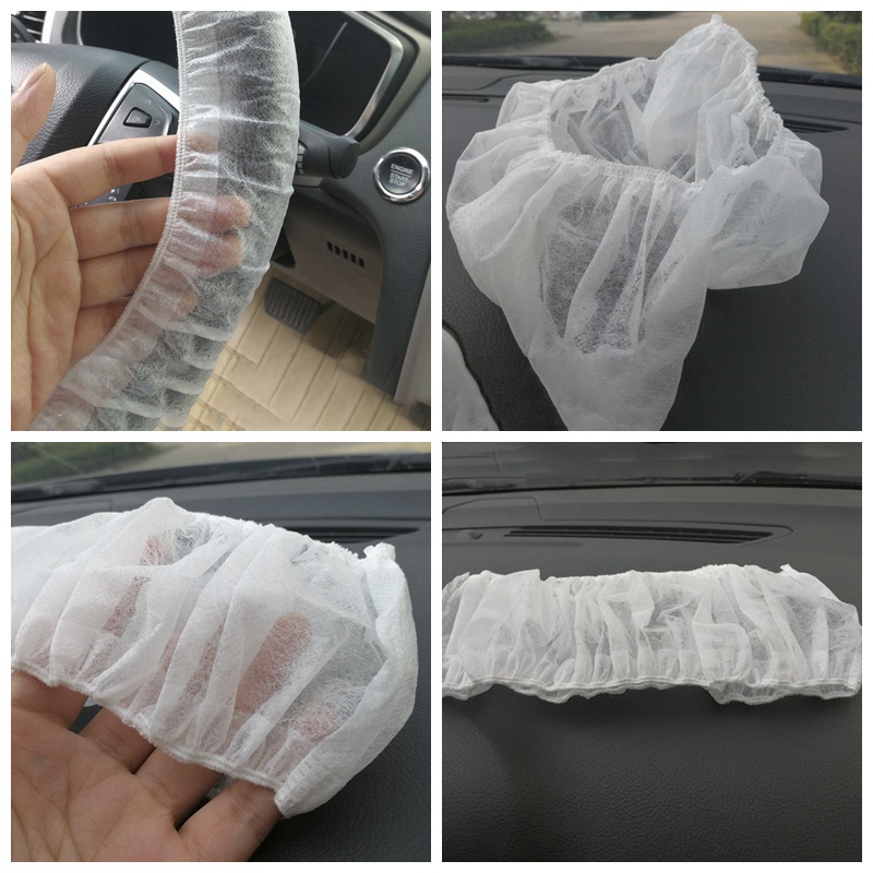 10Pcs/Lot Universally Car Wheel Cover Non-woven Waterproof Disposable Elastic Anti Dust Covers For Automotive Truck