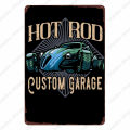 Gasoline Plaque Vintage Metal Tin Signs Home Bar Pub Garage Spark Plug Decorative Iron Plates Car Wall Stickers Art Poster ZSS13