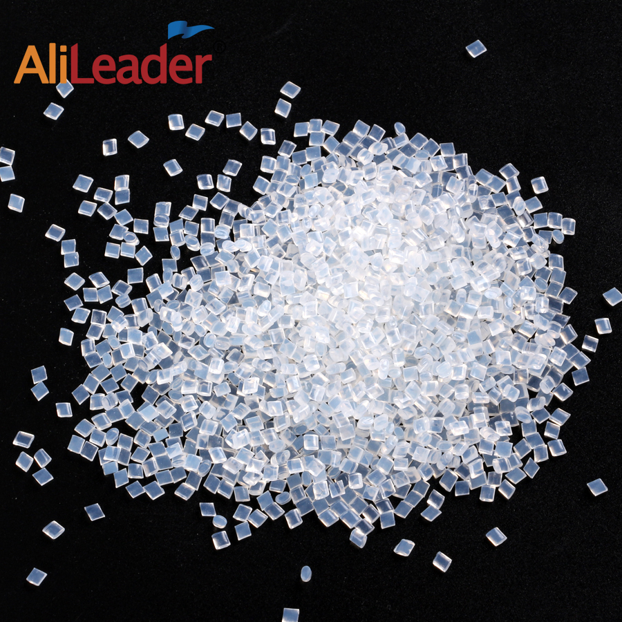 Alileader 20/50/100G Keratin Glue Granules Strong Hold Hot Melt Fusion Italian Keratin Glue Beads Non Slip Sticky Hair Glues