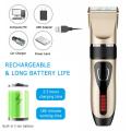 Professional Hair Clippers Electric Hair Body Trimmers Cutting Machine Razor Hair Clippers Cleaning Brush Right Left Corner Comb