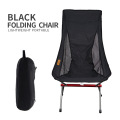Outdoor Portable Folding Chair Ultra Light Aluminum Alloy Camping Moon Chair Fishing Leisure Beach Chair