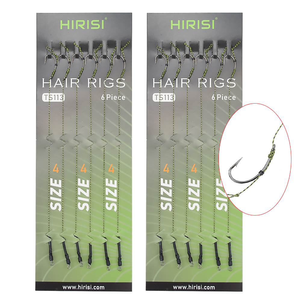 12 x Carp Fishing Ready Made Hook Link Tied Rigs Terminal Tackle