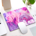 Marble Office Desk Mat School Supplies Office Tools Desktop Square Mousepad Rubber Gaming Small Mouse Pad Computer 22X18CM