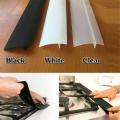 21" Silicone Kitchen Stove Counter Gap Cover Oven Guard Spill Seam Filler Kitchen Baffle Seals Heat Resistant