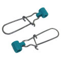 20pcs/lot Heavy-duty Fishing Snap Braid-Friendly Sinker Slides with #8 Duolock Snap High-strength Fishing Connectors