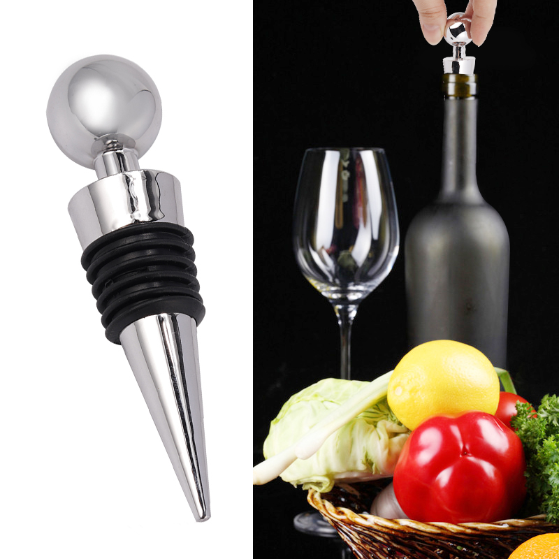 New Bottle Stopper Wine Storage Twist Cap Plug Reusable Vacuum Sealed Bottle Cap Champagne Stopper Wine Gifts Bar Tools