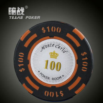 New High quality Casino chips14g Iron+Clay+ABS Poker chips Texas Hold'em Poker Wholesale 2016