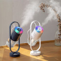 200ML Air Humidifier Projection 5 Mode Cool Led Light USB Essential Oil Diffuser Aroma 360° Rotation Fogger Mist Maker Car Home