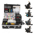 Professional 4 Cast Iron Tattoo Gun Kit