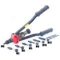 YOUSAILING BT-607 16" Heavy Duty Manual Riveter Guns Hand Riveting Tool Hand Rivet Nut Gun M3/M4/M5/M6/M8/M10/M12