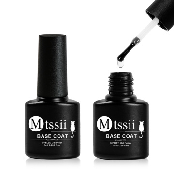 Mtssii 7ml Base Coat Soak Off Gel Nail Polish UV LED Lamp Needed Long Lasting Foundation Nail Gel Varnish Nail Art Manicure