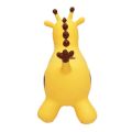 Inpany Bouncy Giraffe Hopper Inflatable Jumping Giraffe Bouncing Animal Toys 63HE