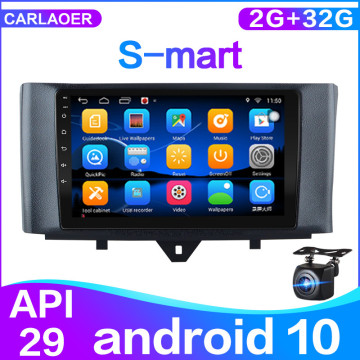 Android 10 For Mercedes Benz Smart fortwo 2011-2015 Car Radio Multimedia Video Player Navigation GPS 2 din 2G + 32G NO dvd 2DIN