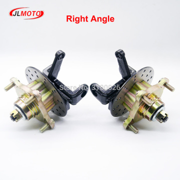 1SET Steering Strut Knuckle Spindles with Wheel Hub 130mm Brake Disc Fit For ATV 200cc 250cc electric Golf Buggy Quad Bike Part