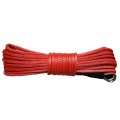 10mm x 30m 3/8" x 100' synthetic uhmwpe winch rope / line for car accessories