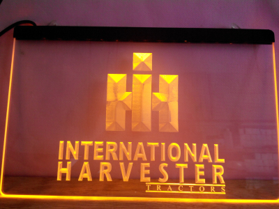 LG133- International Harvester Tractor LED Neon Light Sign home decor crafts