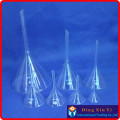 (2 pieces/lot) 120mm funnel,Laboratory glass triangle funnel,Diameter of 120 mm