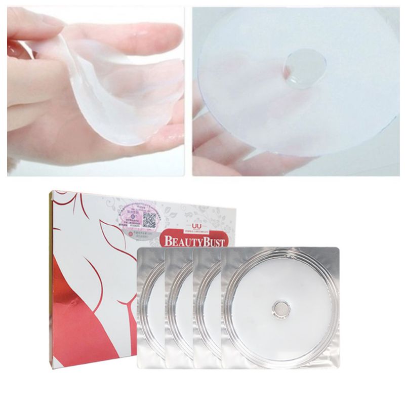 4Pcs/Set Breast Enlargement Collagen Mask Chest Enlarging Lifting Firming Patch 28GA