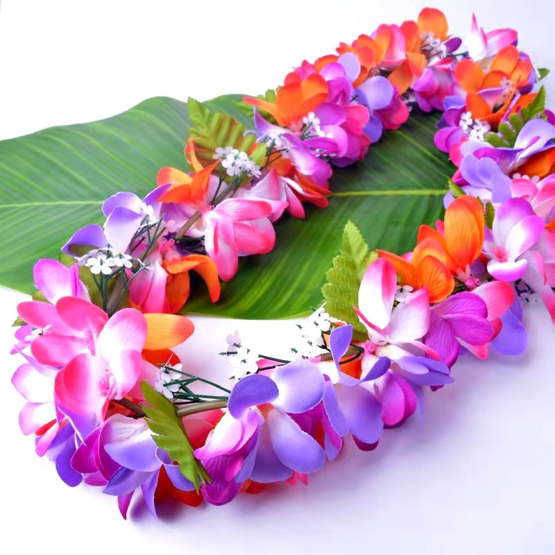 Kn Hl007m 26 Plumeria Lei