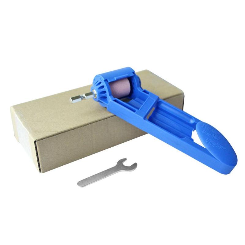 2-12.5mm Drill Bit Sharpener Portable Corundum Grinding Wheel Powered Tool for Drill Polishing Wheel Drill Bit Sharpene