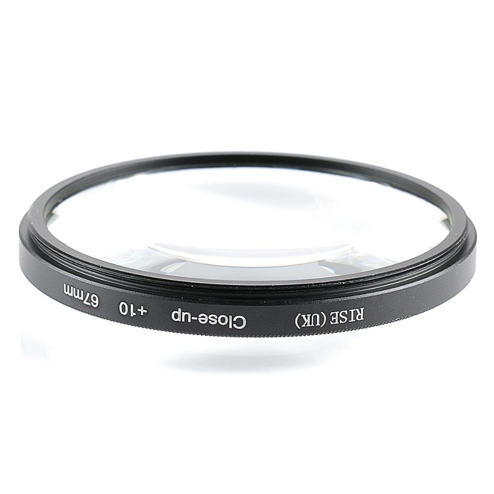 RISE(UK) 67mm Close-Up +10 Macro Lens Filter for Nikon Canon SLR DSLR Camera