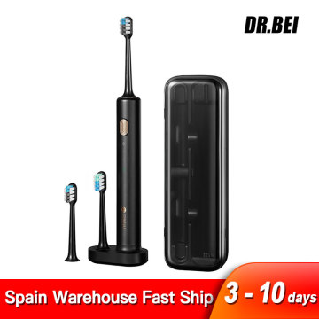 DR.BEI Sonic Electric Toothbrush Adult Timer Brush 3Mode USB Charger Rechargeable Tooth Brushes Replacement Heads Set toothbrush