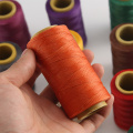 Flat Waxed Thread150D 240M Wax String Cord Sewing Craft Tool for DIY Handicraft Leather Products Waxed Thread Cord