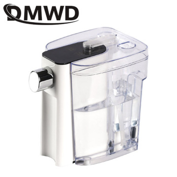 DMWD Portable Mini Electric Kettle Warm Hot Water Dispenser Instant Heating Travel Gallon Drinking Bottle Switch Pump Tap Boiler