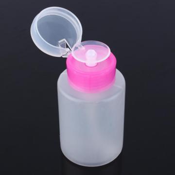 150ML Empty Pump Dispenser Liquid UV Gel Polish Nail Art Polish Clean Acetone Bottle Polish Cleanser Remover Storage Bottle