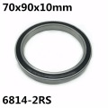 1pcs 6814-2RS 70x90x10 mm The high quality of ultra-thin deep groove ball bearings 6814RS 6814