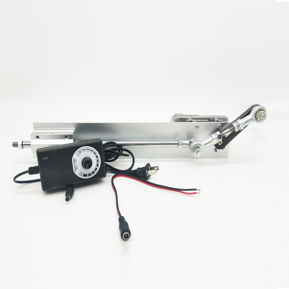 DC 12V/24V Telescopic Linear Actuator 45/95/120rpm Metal Gear Reduction Motor DC Linearly Motor Reciprocating Linear Motor 150mm