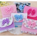 1000pcs Tampon Storage Bag Sanitary Pad Pouch Women Napkin Towel Cosmetic Bags Ladies Makeup Bag Girls Tampon Holder Organizer