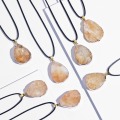 Natural Stone Pendants Charms Mix Style Water Drop Shape Amethyst Agate Crystal Quartz Precious Stone Beads Healing Chakra