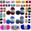 1pc/50g Milk Cotton 5ply Yarn Soft crochet yarn Baby Yarn DIY for knitting Wool Thread Hand Knitting Crochet DIY B8MX0008
