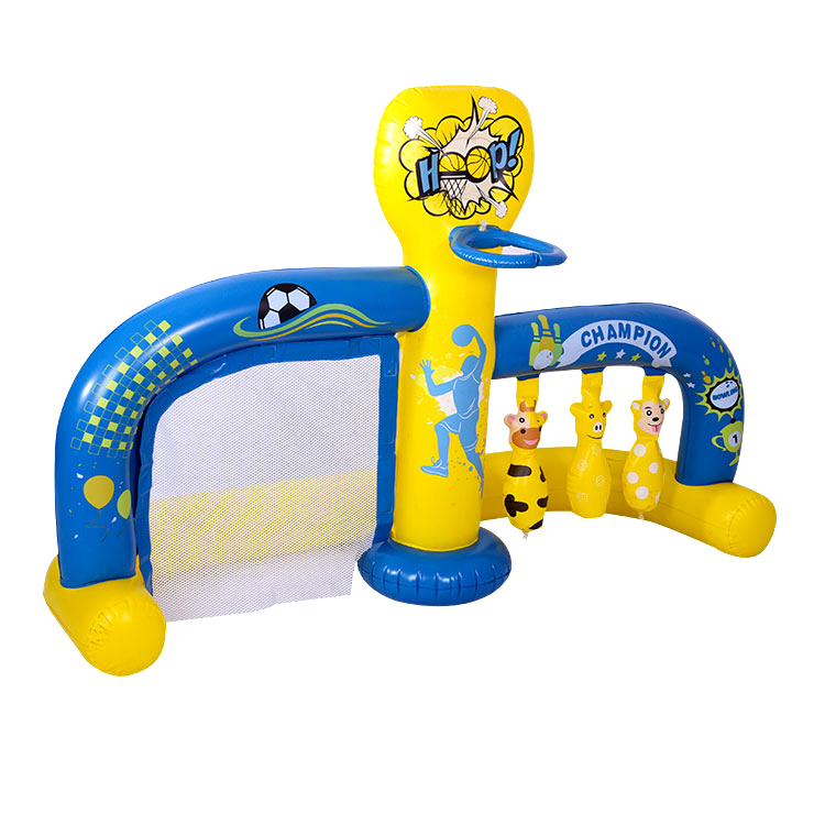 High Quality Portable Children S Toy Inflatable Basketball Stand 4