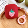 Cute Fresh Fruit Cover for JBL TUNE 220TWS Case Bluetooth Earphone Case for JBL TUNE 225TWS Earphone Case Box with Finger Ring