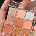 9 Colors Fashion Eyeshadow Palette Matte Shimmer Long-lasting Eye Shadow Tray Glitter Diamond Eyeshadow Party Makeup TSLM1