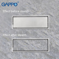 GAPPO Drains Anti-odor Bathroom Floor Drainer bath drainers stopper Bathtub Shower Drainers Strainers