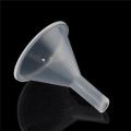 10PCS Clear Small Plastic Funnels For Perfume Diffuser Bottle Mini Liquid Oil Lab