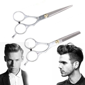 Professional Stainless Steel Barber Hair Cutting Thinning Scissors Shears Hairdressing Set