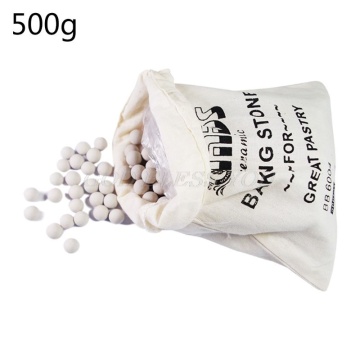 500g Cordierite Pie Baking Beans Beads Press Stone Weights with Storage Bag High Temperature Resistance Drop Shipping