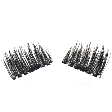 YSDO 1 Pair Magnetic EyeLashes Natural Hair Mink Lashes 3D Mink Fake Lash 100% Dramatic EyeLashes 1 Box Magnetic Lashes