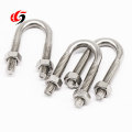 Galvanized Carbon Steel U Bolt, Stainless Steel 304 U Bolt ( c/w Hex Nuts, Flat Washer )