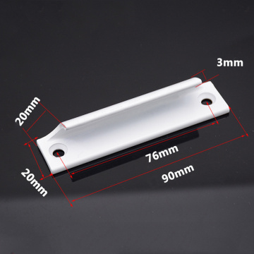 New Aluminum Alloy Handle Thickened Cabinet Door Drawer Small Handle Balcony Move Window Small Buckle Handle Furniture Hardware
